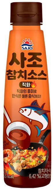 사조 참치소스 직화맛, 1개, 350g