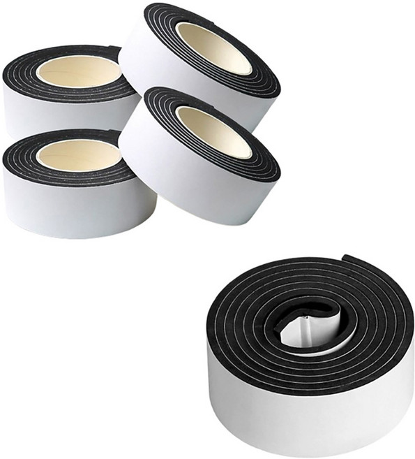 올하이 가구 테이블 의자 보호 소음방지 두꺼운 롤링 미끄럼방지패드, 5개