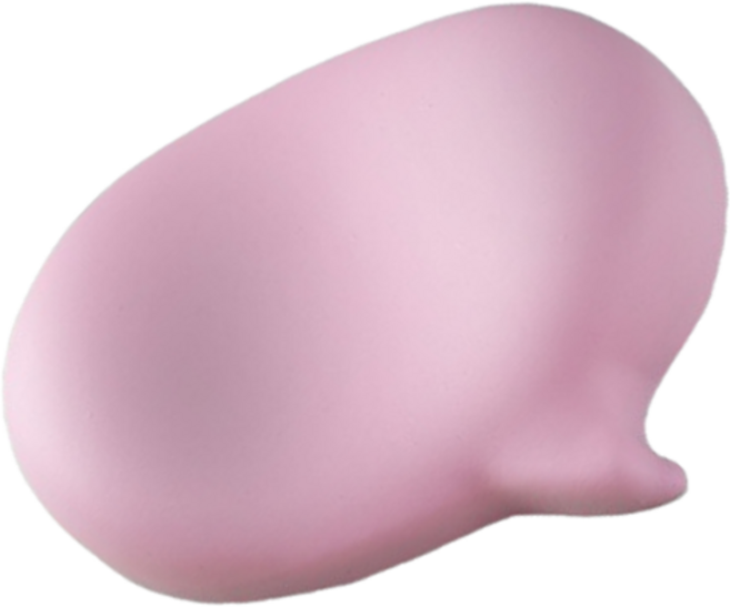 꼬까 버블 실리콘 마우스 손목 보호패드, 핑크, 1개