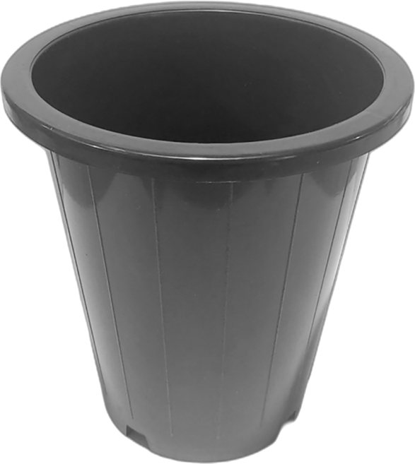블랙포트 플라스틱 원형 화분, 10개