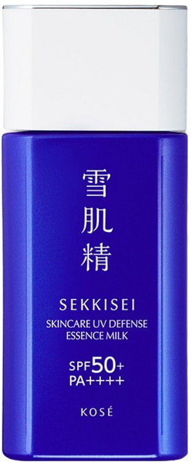 세이키세 스킨케어 유브이 디펜스 에센스 밀크 자외선 차단제 SPF50+ PA++++, 60g, 1개