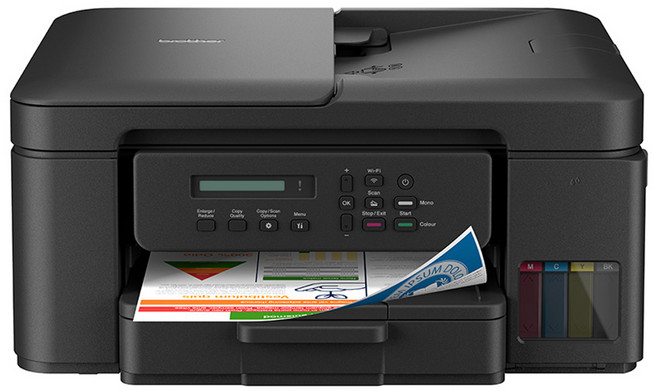 브라더 무선 무한 잉크 복합 프린터 DCP-T730DW + 정품 잉크 세트, 프린터(DCP-T730DW)