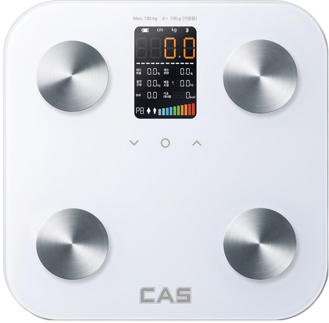 카스 가정용 체지방 측정기, BFA-S10, 화이트, 1개