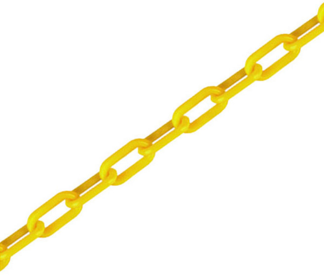 TIS 플라스틱 안전 롤 체인 노랑, 1개