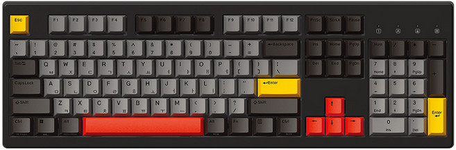 한성컴퓨터 듀얼 8K 가스켓 마그네틱 게이밍 기계식 유선 풀배열 키보드, INTERSTELLAR, TFG Magnetox XF, 마그네틱축(자석축)