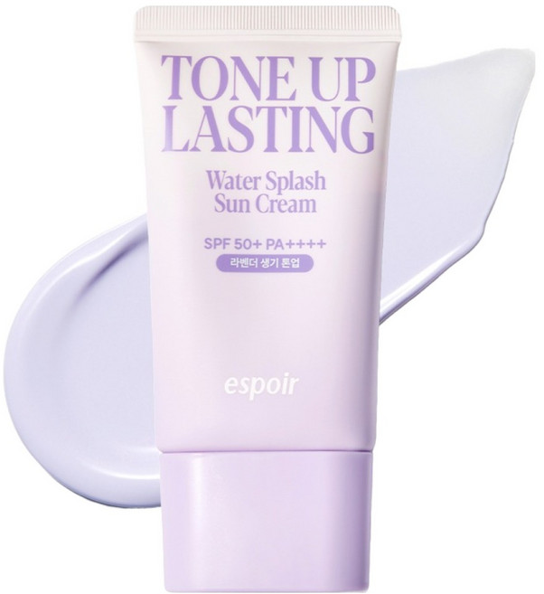 에스쁘아 워터 스플래쉬 톤업 래스팅 선크림 SPF50+ PA++++, 50ml, 1개