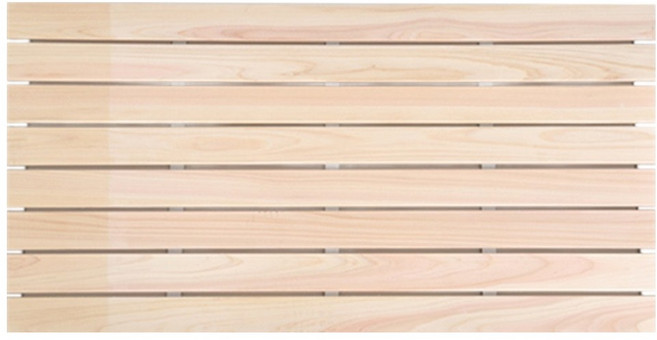 트리스토어 편백나무 롤 발판 100 x 50 x 5 cm, 1개