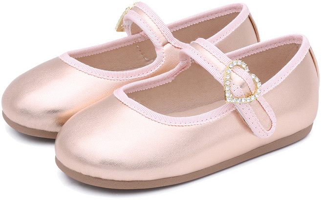 키펀트 여아용 샤이닝 글로우 메리제인 구두 U-06