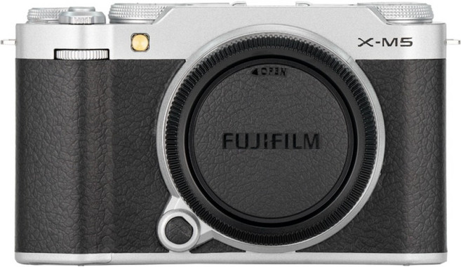 코엠 후지필름 XM5 카메라 보호 필름 세트 실버 상단 레더 블랙 하단, 1세트