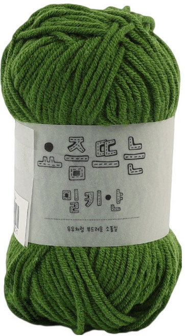 브랜드얀 요즘 뜨는 밀키얀, 14번 정글그린, 1개