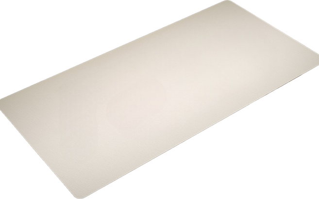 파이네스트원 심플 PU 데스크 패드 40 x 80 cm, 퓨어 화이트, 1개