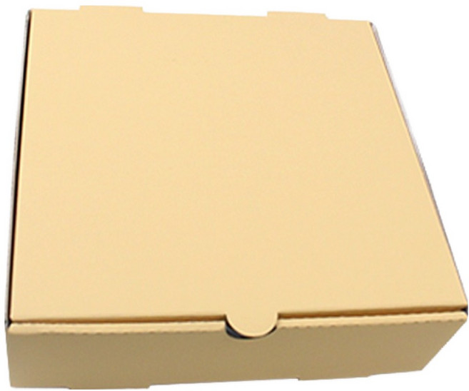 아이엔피 크라프트 사각 피자 박스 9호 25.5 x 25.5 x 4.5 cm, 혼합색상, 10개