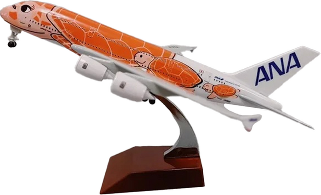 B2WIN 壓鑄模型飛機 橘色, 1個