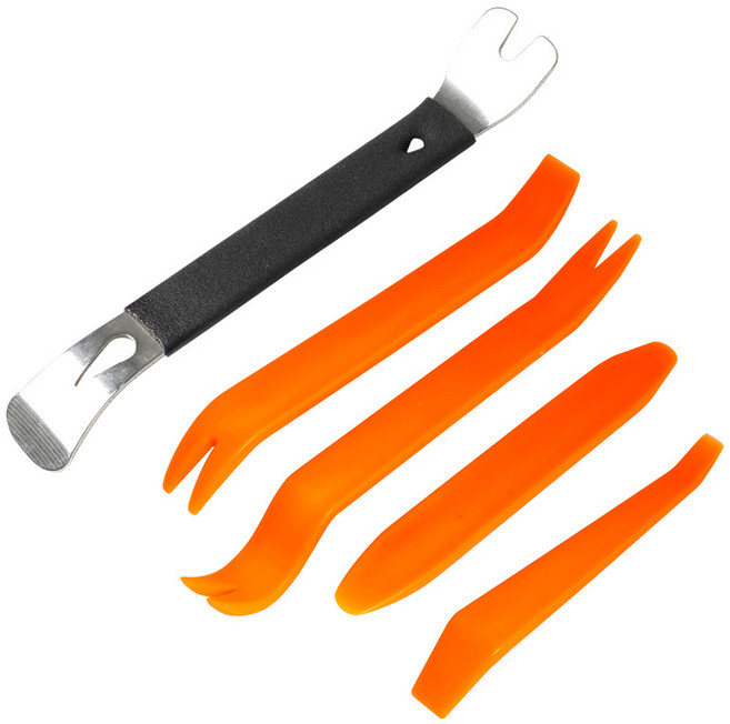 씨티알 차량용 리무버 자동차 헤라 내장재 탈거 공구 RT-400, 혼합색상, 1세트