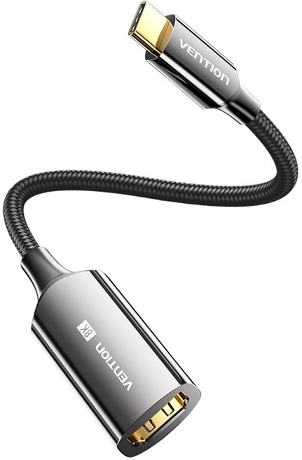 벤션 C타입 HDMI 2.1 울트라 8K 60Hz 미러링 젠더, CRDBC, 1개