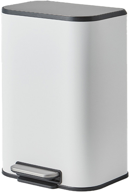 한샘 시그니처 페달 휴지통, 화이트