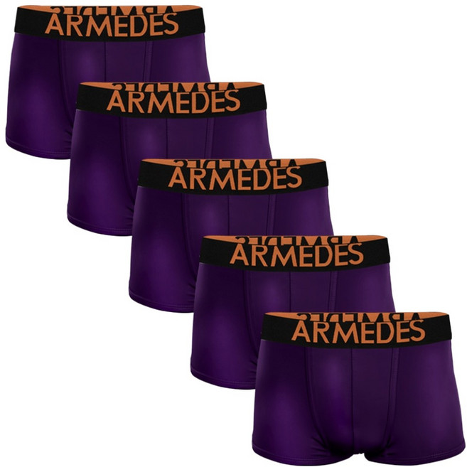 ARMEDES 男士基本款四角褲 5件組