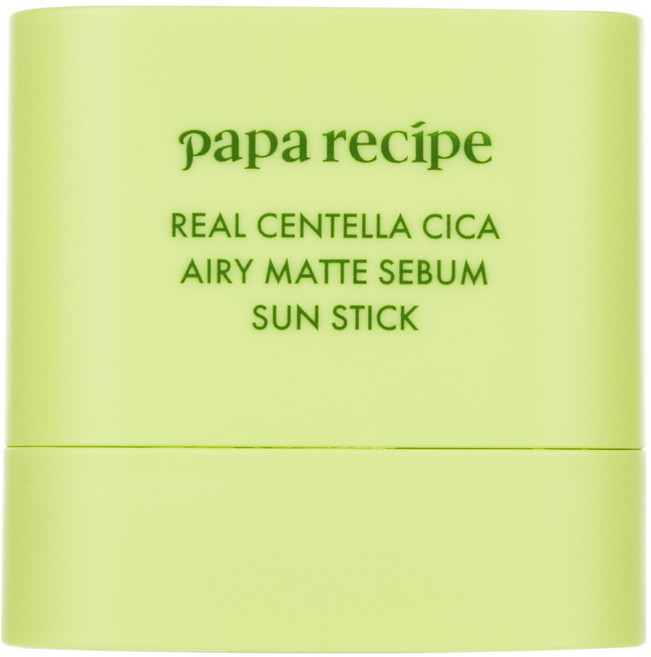 파파레서피 리얼 센텔라 시카 에어리 매트 세범 선스틱 SPF50+ PA++++, 10g, 1개