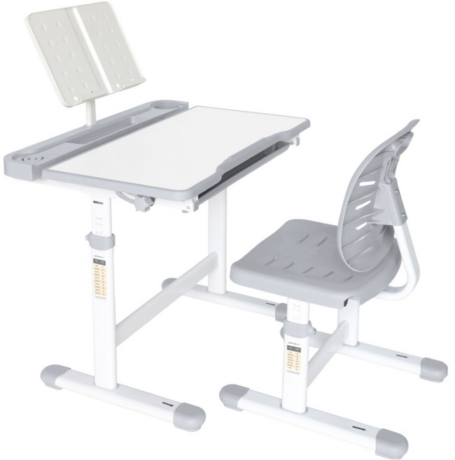 루나랩키즈 어린이 첫 책상 LITE, 그레이