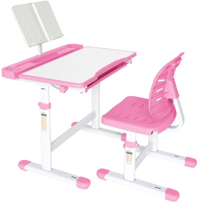 루나랩키즈 어린이 첫 책상 LITE, 핑크