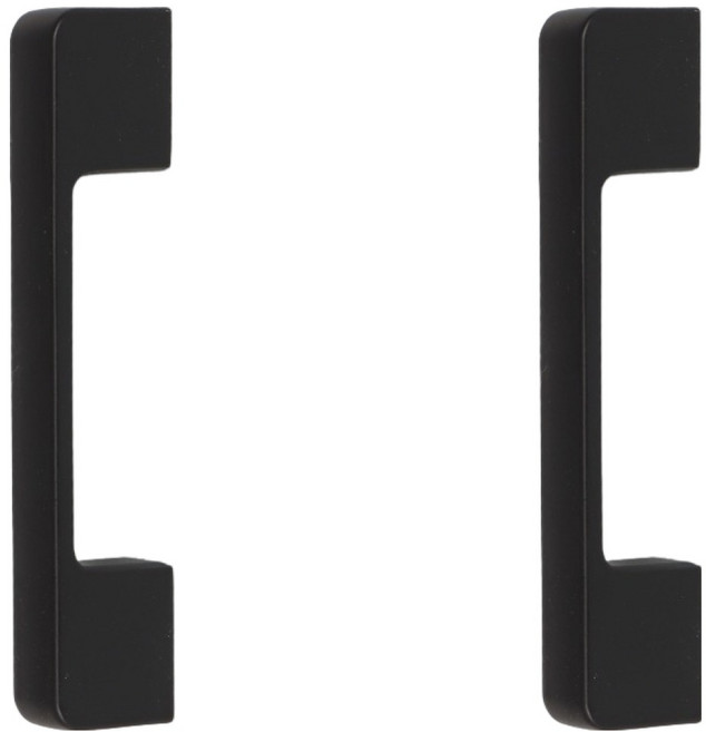 올고르 투르스 손잡이 7508 96mm, 블랙, 2개