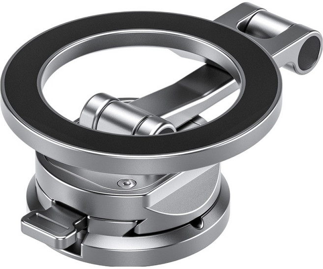 레오포토 맥세이프 차량 스마트폰 마운트 PM-02, 1개, 실버