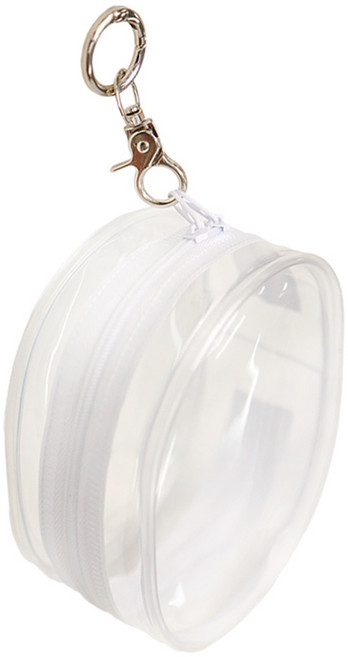 PVC 인형 보관 액세서리 키링, 투명, 1개