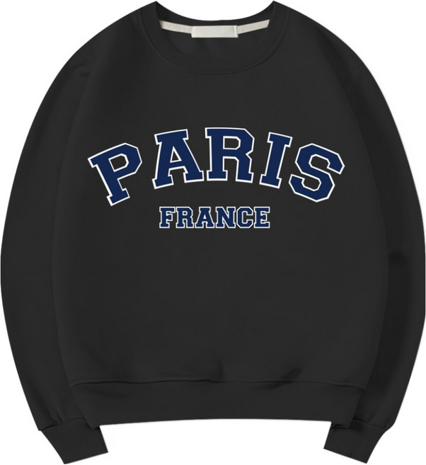 일루소 파리프랑스 소프트 특양면 맨투맨