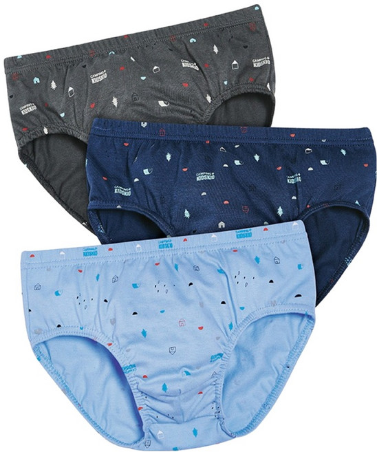 키즈키오 트라이 남아용 삼각 팬티 3종 세트 TBPDF51