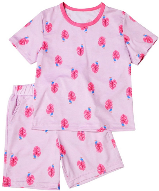 크리켓 트라이 여아용 홈엔 5부 상하의 세트 I12 CGHAI12