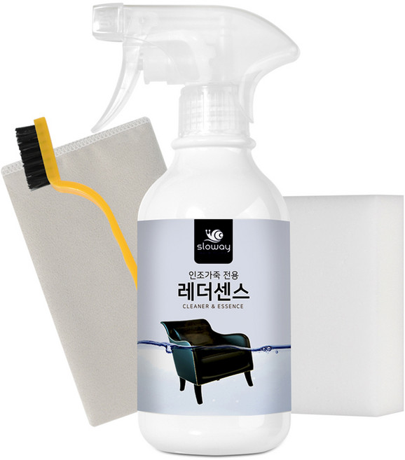 슬로웨이 레더센스 인조 가죽클리너, 1개, 300ml
