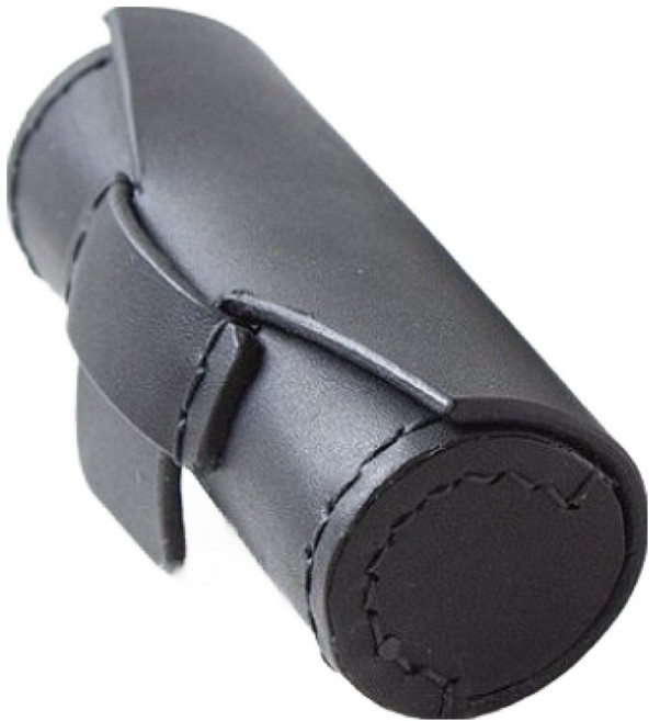 쿠미핸즈 가죽 도장 케이스, 블랙