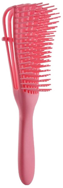 딥톡 다용도 헤어 곡선 갈비빗, 1개, 핑크