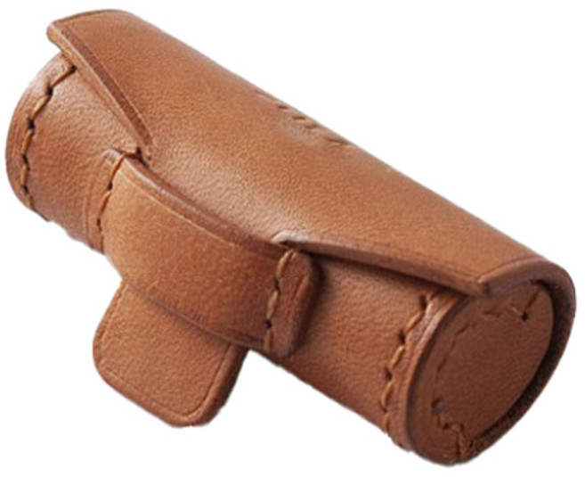 쿠미핸즈 가죽 도장 케이스, 라이트브라운