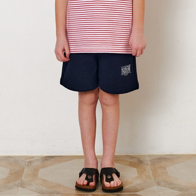 MaritheFrancoisGirbaud 兒童 ENFANT CLASSIC LOGO SWEAT SHORTS