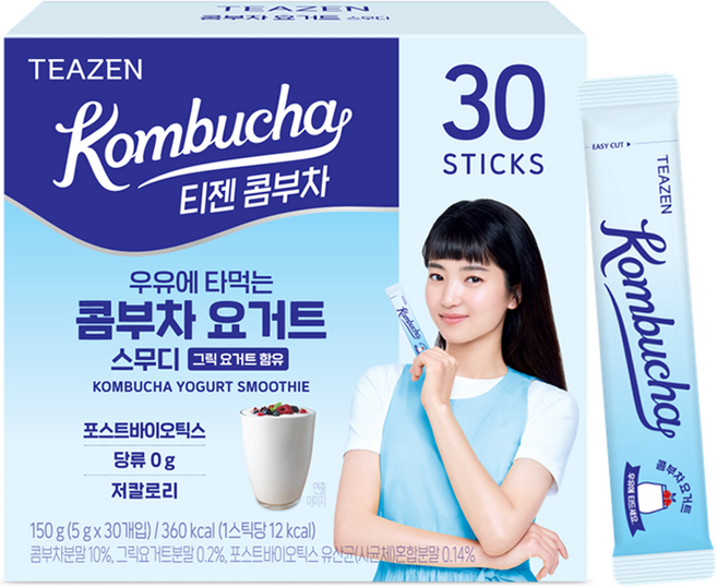 티젠 요거트 스무디 콤부차, 1개, 30개입, 5g