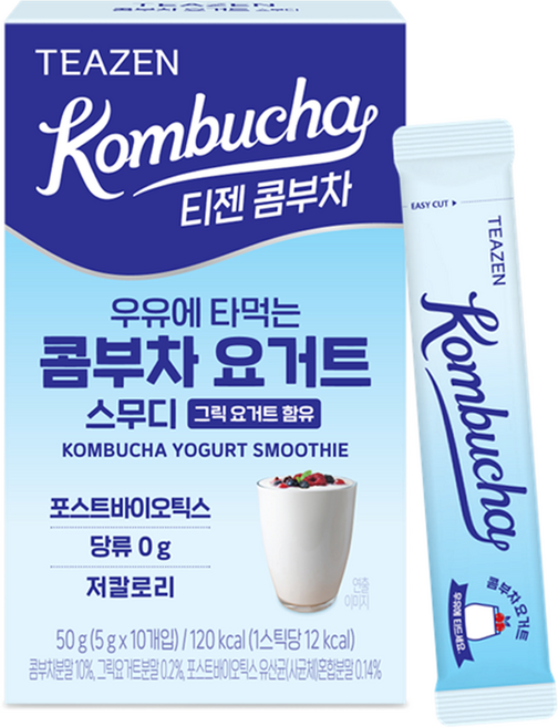 티젠 요거트 스무디 콤부차, 1개, 10개입, 5g