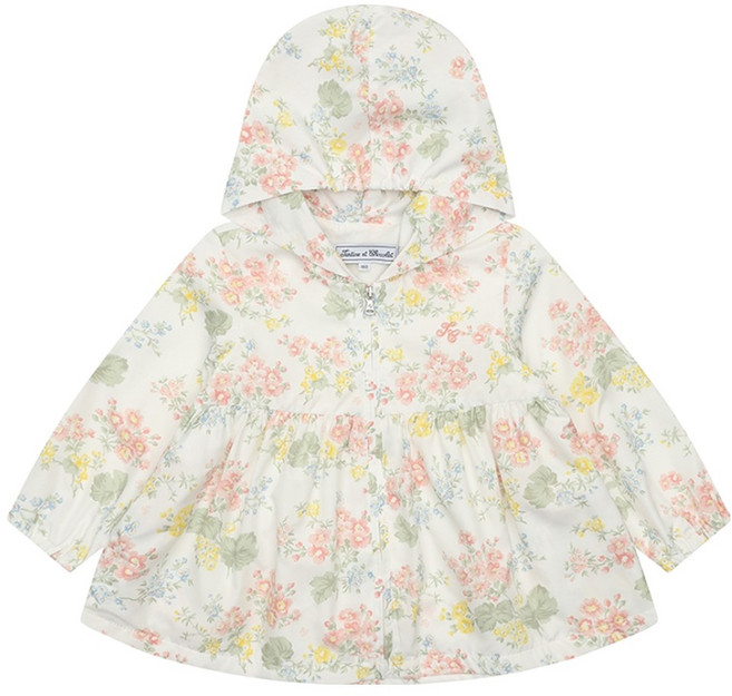 Tartine et Chocolat 嬰幼兒用 GJ Palm Rose 外套 + 購物袋