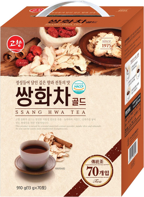 고향 쌍화차 골드, 13g, 70개입, 1개