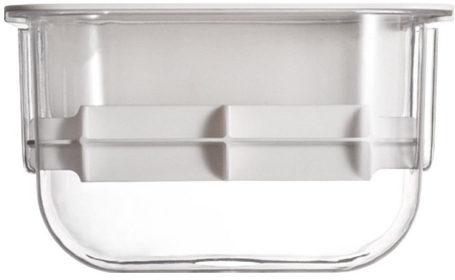 더자카 무타공 방수형 커버 휴지 케이스, 화이트, 1개