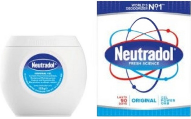 뉴트라돌 실내용 탈취제 오리지널 젤 본품, 135g, 1개