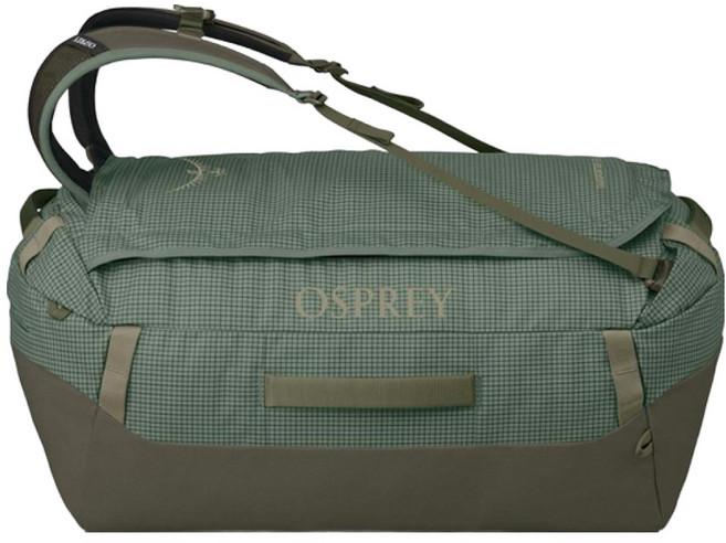 OSPREY Transporter 橫向行李袋 65 後揹包 65L, 松葉綠