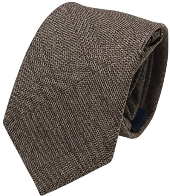 엠스코프 정장원단 글렌체크 자동지퍼넥타이 MN518