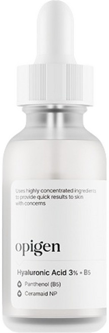 오피겐 저분자 히알루론산 3% + B5 앰플 속건조 수분세럼, 1개, 30ml