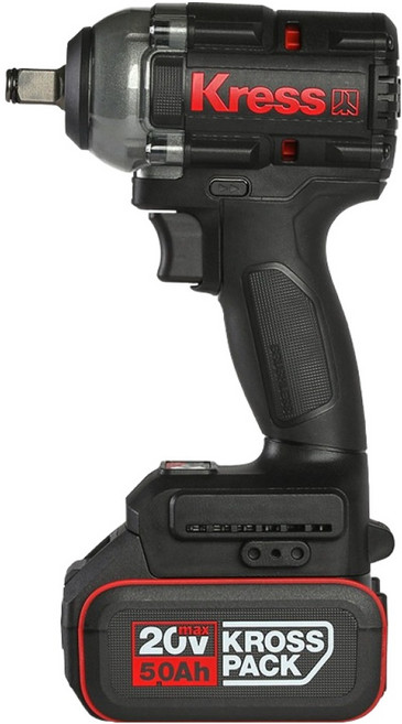 크레스 20V 충전 미드토크 임팩렌치 배터리 5.0Ah 2p 세트 블랙 KU275.3, 1세트