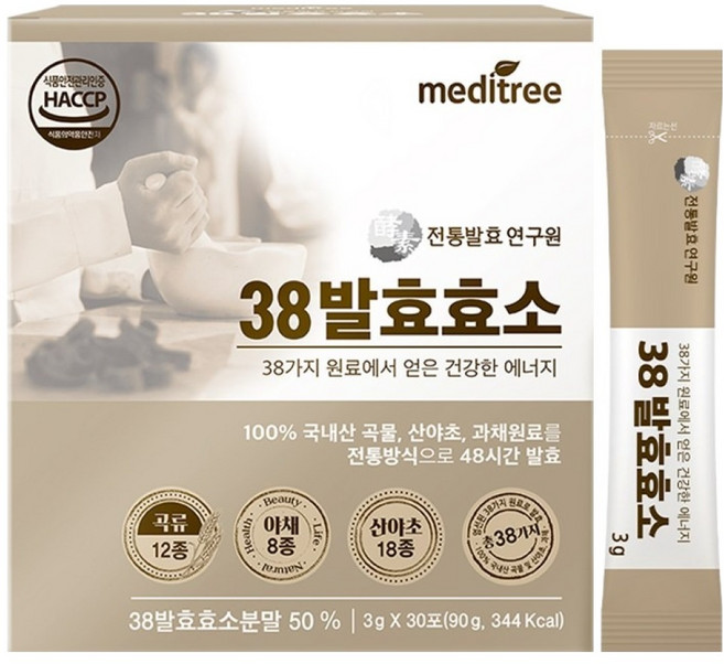 전통발효연구원 38효소, 90g, 1개