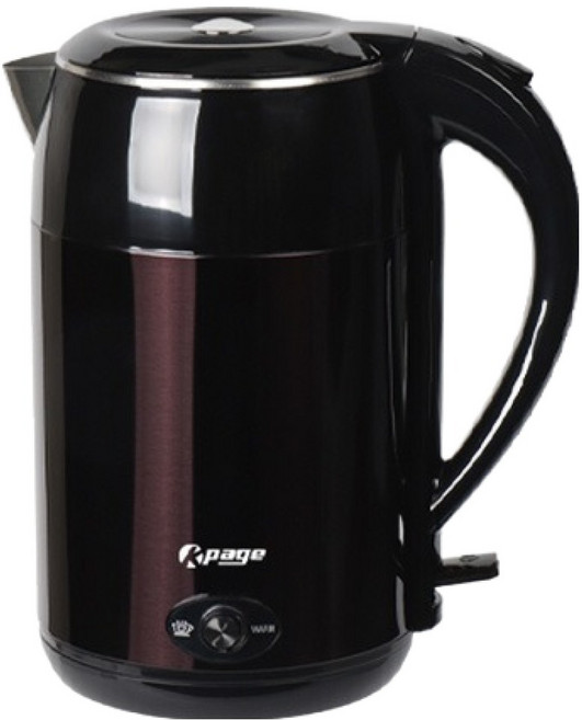 케이페이지 무선 보온 전기포트 딥퍼플 1.8L, KEP-S18P