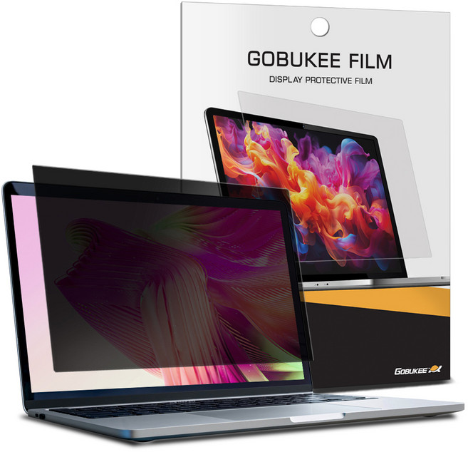 고부기 삼성 노트북 프라이버시 사생활보호 액정보호필름 세트, 1세트