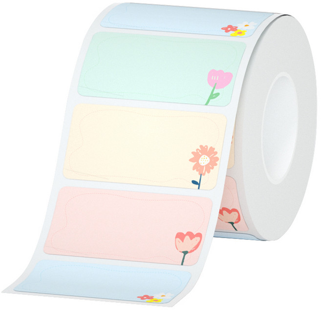 카피어랜드 HPRT NEW1 라벨프린터 전용 라벨지 E028LF-4020, 혼합색상, 40mm