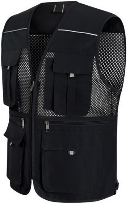 엠엔씨 남성용 빅사이즈 왕망사 작업조끼 MDJK170NK